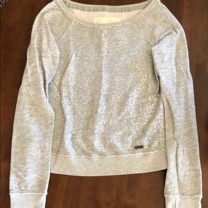 Abercrombie sequined sweatshirt